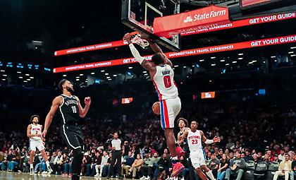 Πέρασαν απ’ το Μπρούκλιν με επιθετική… πολυφωνία οι Πίστονς