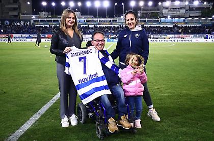 Ο Ατρόμητος τίμησε τον Γρηγόρη Πολυχρονίδη