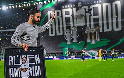 Το «ευχαριστώ» των οπαδών της Σπόρτινγκ για τον Αμορίμ με απίθανο πανό!