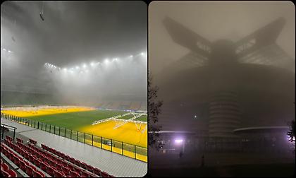 Τρομερή ομίχλη καλύπτει το «Σαν Σίρο» (pics)