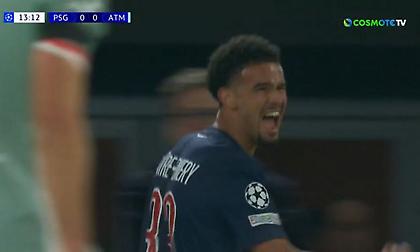 Άνοιξε το σκορ μετά από τραγικό λάθος του Λενγκλέ η Παρί Σεν Ζερμέν, απάντησε άμεσα η Ατλέτικο Μαδρίτης!