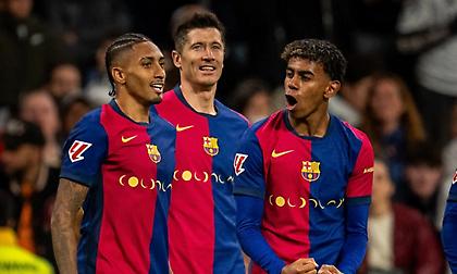 Η μαγική τριάδα Γιαμάλ-Ραφίνια-Λεβαντόφσκι ισοφάρισε επίδοση του… MSN