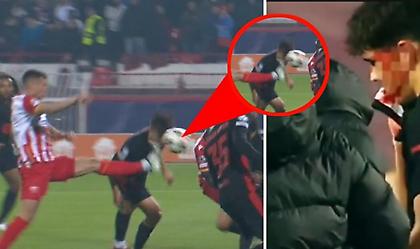 Το σχόλιο Τσατάλη για τη φάση στο Ερυθρός Αστέρας-Μπαρτσελόνα που θύμισε το ΑΕΚ-Άρης