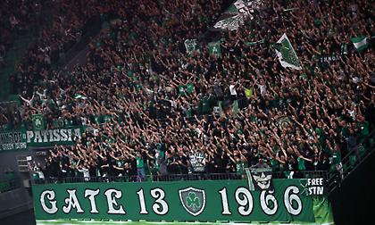 Σείεται το ΟΑΚΑ από τους χιλιάδες φίλους του Παναθηναϊκού!