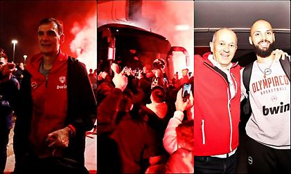 «Μέχρι τέλους» και «φέρτε μας το Ευρωπαϊκό»: Αποθέωση για Μπαρτζώκα, παίκτες και Αγγελόπουλους στο ΣΕΦ!