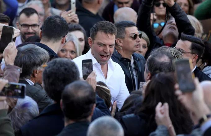 Κασσελάκης: «Σήμερα δημιουργείται ένα κίνημα δημοκρατίας»