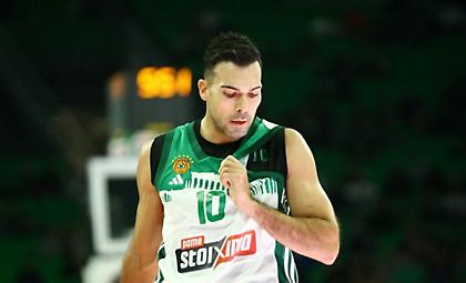 Παναθηναϊκός: Κάκωση στον ώμο ο Σλούκας, χάνει το ματς με το Περιστέρι