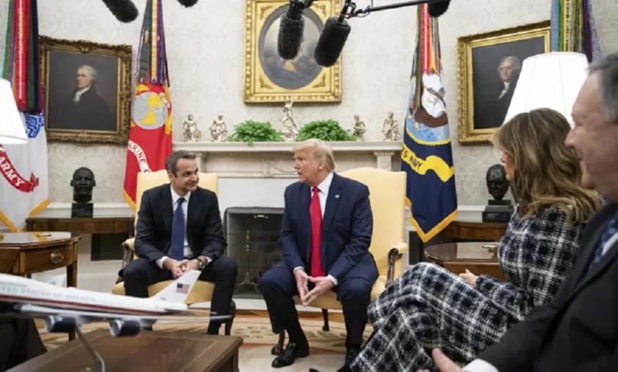 Πρόσκληση Μητσοτάκη στον Τραμπ να επισκεφθεί την Ελλάδα