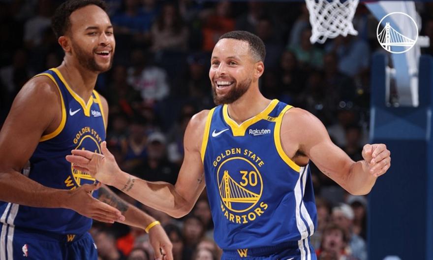 NBA: Άλωσαν την Οκλαχόμα με σούπερ Κάρι οι Γουόριορς