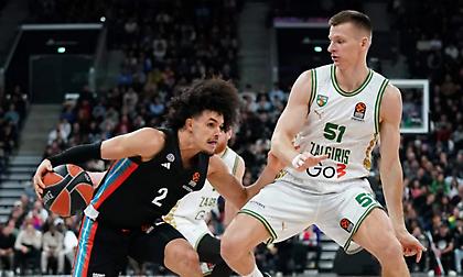 Παρί και Τι Τζέι Σορτς «τρέλαναν» και τη Ζάλγκιρις και συνεχίζουν με σπασμένα φρένα στην Ευρωλίγκα!