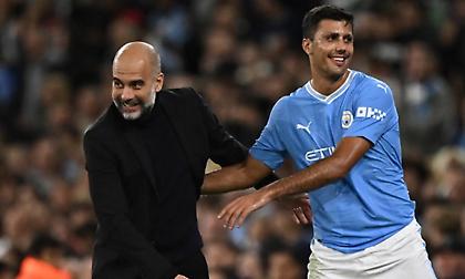 Ρόδρι για Γκουαρντιόλα: «Από όταν ήρθα στη Σίτι ακούω ότι θα φύγει και… ακόμα εδώ είναι»