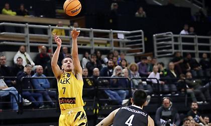 Tα highlights από τη νίκη της ΑΕΚ Betsson επί της Ρίγα