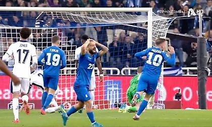 Ανεπανάληπτη ευκαιρία για την Εθνική να ισοφαρίσει, με τον Πίκφορντ να νικάει τον Ιωαννίδη