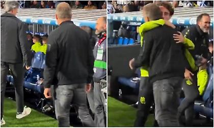 Ωραίος ο Φλικ: Έψαχνε στον πάγκο της Σοσιεδάδ τον Οντριοθόλα για να τον χαιρετήσει