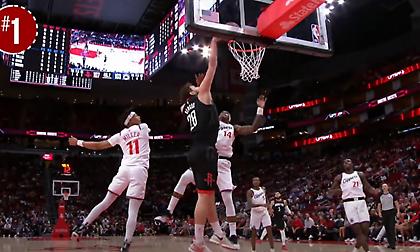 NBA Top 10: Τρομερός Σενγκούν και Γιάννης