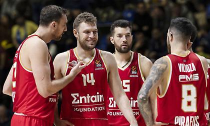 Βαθμολογία Ευρωλίγκας: Στο 7-3 μετά την πέμπτη συνεχόμενη νίκη του ο Ολυμπιακός