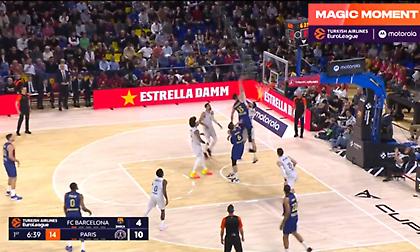 Το κάρφωμα της χρονιάς στην Ευρωλίγκα: Ασύλληπτο poster dunk του Σατοράνσκι μπροστά στον Κράτσερ!