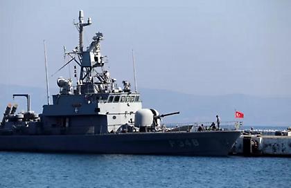 Τουρκικές φρεγάτες αναπτύχθηκαν νοτίως της Κάσου