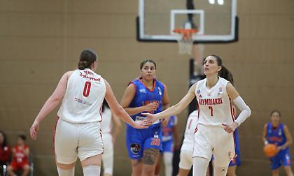 Κανένα πρόβλημα για τον Ολυμπιακό κόντρα στον Αμύντα