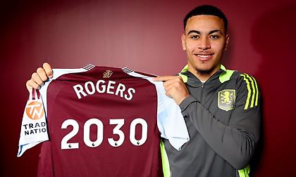 «Έδεσε» τον Μόργκαν Ρότζερς με συμβόλαιο ως το 2030 η Άστον Βίλα