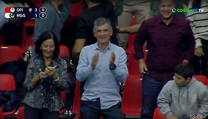 Πανηγύρισε και ο Μεντιλίμπαρ τον θρίαμβο του Ολυμπιακού επί της Γκίσεν