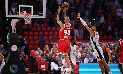 Η αναμέτρηση των Πειραιωτών με τους Βάσκους: Ολυμπιακός-Μπασκόνια 92-69 (ΤΕΛΙΚΟ)