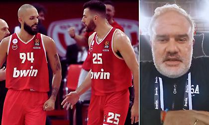 «Ποιότητα και ωραίο μπάσκετ από τον Ολυμπιακό, έχει μπει το νερό στο αυλάκι»: Το σχόλιο Ζέρβα από το ΣΕΦ