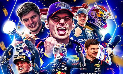 Τα κατάφερε ο Φερστάπεν - 4η διαδοχική φορά Παγκόσμιος Πρωταθλητής!