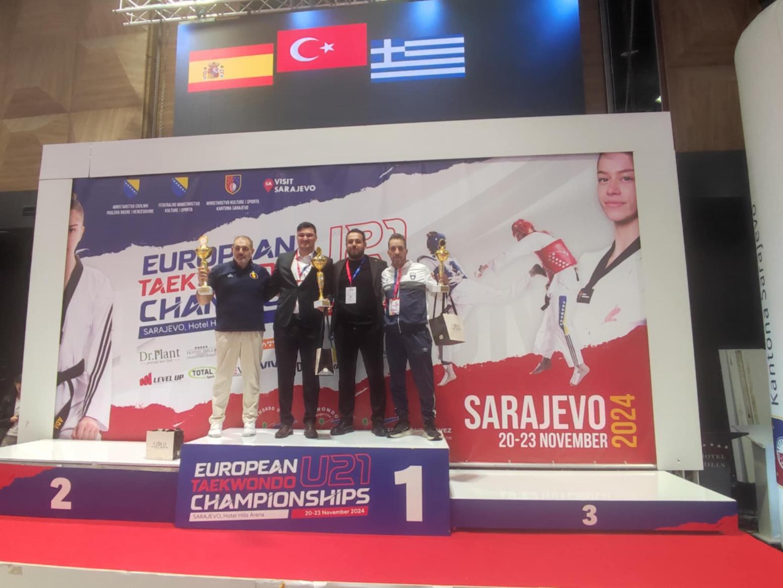 Τρίτη θέση για την Ελλάδα στη γενική κατάταξη του Ευρωπαϊκού πρωταθλήματος U21