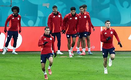 Live streaming: Η τελευταία προπόνηση του Ολυμπιακού πριν το ματς με τη Στεάουα