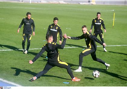 Προπόνηση στο «Κλεάνθης Βικελίδης» χωρίς τρεις για τον Άρη