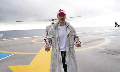 «Ο θρύλος προσγειώθηκε»: Με ελικόπτερο στο Μονακό ο Βασίλης Σπανούλης!