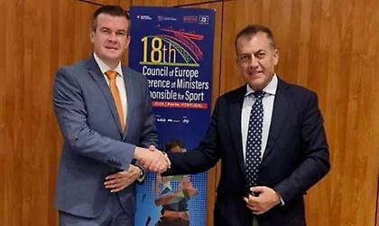 Ο Γιάννης Βρούτσης εκπρόσωπος των Κρατών – Μελών της ΕΕ στο ΔΣ του WADA, για τρία χρόνια