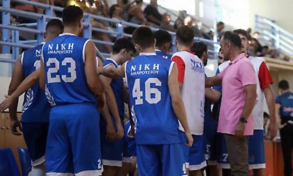 Τιμωρία μιας αγωνιστικής στη Νίκη Αμαρουσίου από τη ΔΕΑΒ για τη ρίψη κάδου από οπαδό στον αντίπαλο προπονητή