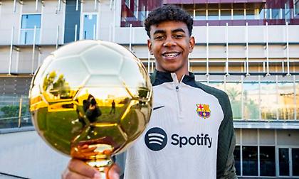 Πήρε το βραβείο «Golden Boy» ο Γιαμάλ