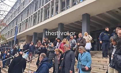 Τηλεφώνημα για βόμβα στα δικαστήρια Θεσσαλονίκης - «Δεν είναι πλάκα»