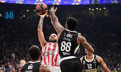 Τα highlights από την ήττα του Ολυμπιακού στην έδρα της Παρτίζαν