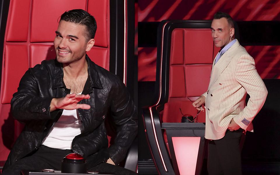 The Voice of Greece: Μάστορας και Μουζουράκης αυτοτρολλάρονται αλλάζοντας θέσεις και ρούχα και κλαίμε από τα γέλια