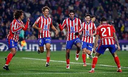 Έστησε πάρτι με πεντάρα κόντρα στη Βαγιαδολίδ και πλησίασε την κορυφή η Ατλέτικο!