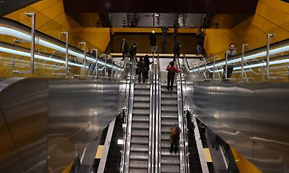 Μετρό Θεσσαλονίκης: Η στιγμή που ήχησε συναγερμός για εκκένωση λόγω... τσιγάρου