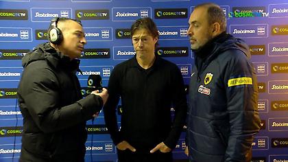 Αλμέιδα: «ΑΕΚ είναι Ένωση - Ευχαριστώ τους παίκτες μου»