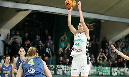 Υπέταξε τις Εσπερίδες Καλλιθέας και συνέχισε την ξέφρενη πορεία του ο Παναθηναϊκός