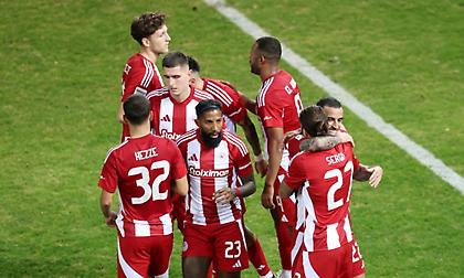 Τα γκολ από Μπιανκόν, Τσικίνιο και οι υπόλοιπες φάσεις από τη νίκη του Ολυμπιακού στο Ηράκλειο