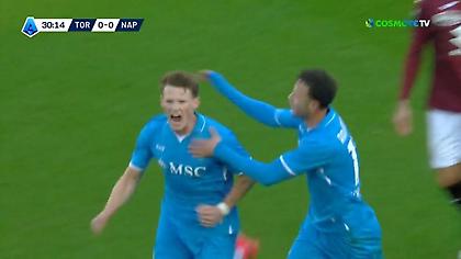 Σκόραρε ξανά ο ΜακΤόμινεϊ και έδωσε προβάδισμα στη Νάπολι μέσα στο Τορίνο