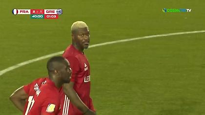 Ο Τζιμπρίλ Σισέ σκόραρε το νικητήριο γκολ κόντρα στην Ελλάδα στο Socca