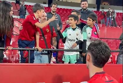 Πιτσιρίκια έπαιξαν «πέτρα-ψαλίδι-χαρτί» για τη φανέλα του Αϊμάρ της Οσασούνα