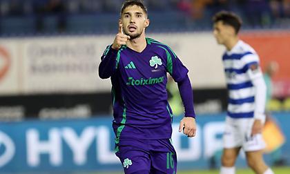 Ισοφάρισε με κεφαλιά του Τσέριν ο Παναθηναϊκός!