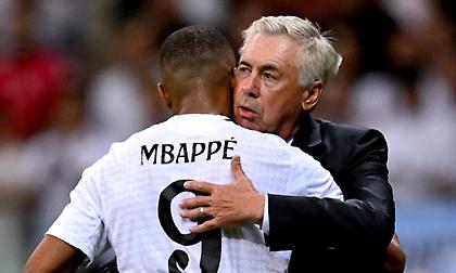 Αντσελότι: «Δεν έχουμε δει ούτε το 1% του Εμπαπέ που θαυμάσαμε στην Παρί»