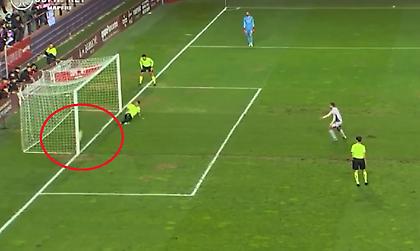 Ο αποκλεισμός της Τζιρόνα από το Κύπελλο ήρθε με πέναλτι στο οποίο η μπάλα φάνηκε να πέρασε τη γραμμή!