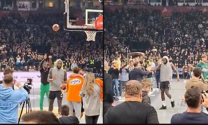 Εκκωφαντική αποθέωση για Λεσόρ από τους οπαδούς της Παρτίζαν!